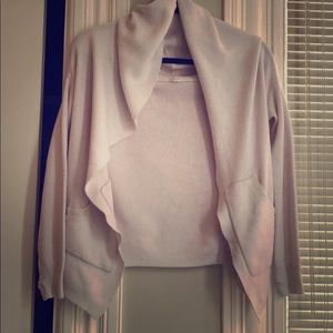 Lululemon double sided light pink sweater